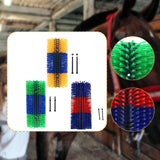 Maxbell Cattle Scratcher Brush Back Scratching Massage Brush for Livestock Cow Horse
