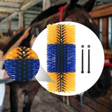 Maxbell Cattle Scratcher Brush Back Scratching Massage Brush for Livestock Cow Horse