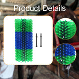 Maxbell Cattle Scratcher Brush Back Scratching Massage Brush for Livestock Cow Horse