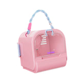 Maxbell Hamster Carry Case Cage Small Animal Carry Cage for Hedgehog Outdoor Ferrets