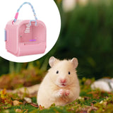 Maxbell Hamster Carry Case Cage Small Animal Carry Cage for Hedgehog Outdoor Ferrets