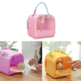 Maxbell Hamster Carry Case Cage Small Animal Carry Cage for Hedgehog Outdoor Ferrets
