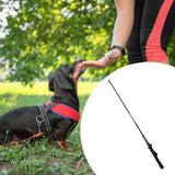 Maxbell Tease Pole for Dogs Non Slip Handle Lightweight Outside Bording Time Chasing