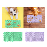 Maxbell Dog Slow Feeder and Lick Mat Training for Puppy Small Animals All Sized Dogs Green