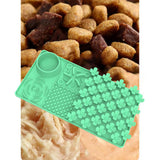 Maxbell Dog Slow Feeder and Lick Mat Training for Puppy Small Animals All Sized Dogs Green