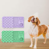 Maxbell Dog Slow Feeder and Lick Mat Training for Puppy Small Animals All Sized Dogs Green
