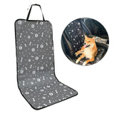 Maxbell Pet Seat Cover for Car Removable Oxford Cloth for All Breed Most Cars Trucks
