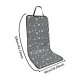 Maxbell Pet Seat Cover for Car Removable Oxford Cloth for All Breed Most Cars Trucks