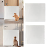 Maxbell Retractable Dog Gate Anti Jump Baffle Pet Fence for Doorway Patio