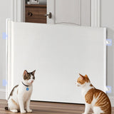 Maxbell Retractable Dog Gate Anti Jump Baffle Pet Fence for Doorway Patio