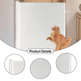 Maxbell Retractable Dog Gate Anti Jump Baffle Pet Fence for Doorway Patio