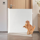 Maxbell Retractable Dog Gate Anti Jump Baffle Pet Fence for Doorway Patio