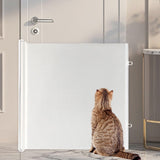 Maxbell Retractable Dog Gate Anti Jump Baffle Pet Fence for Doorway Patio