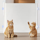 Maxbell Retractable Dog Gate Anti Jump Baffle Pet Fence for Doorway Patio