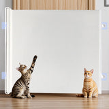 Maxbell Retractable Dog Gate Anti Jump Baffle Pet Fence for Doorway Patio