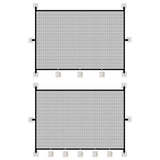 Maxbell Mesh Dog Gate Foldable Portable Cat Door Barrier for Doorways Outdoor Indoor 110cmx72cm