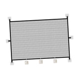 Maxbell Mesh Dog Gate Foldable Portable Cat Door Barrier for Doorways Outdoor Indoor 110cmx72cm