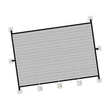Maxbell Mesh Dog Gate Foldable Portable Cat Door Barrier for Doorways Outdoor Indoor 110cmx72cm