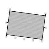 Maxbell Mesh Dog Gate Foldable Portable Cat Door Barrier for Doorways Outdoor Indoor 110cmx72cm