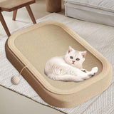 Maxbell Pet Bed AntiSlip Cat Scratching Board with Toy Ball for Bedroom Indoor Patio