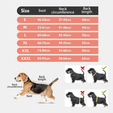 Maxbell Dog Coat Apparel Wear Resistant Windproof Pet Hoodies for Rainy Cold Weather L