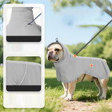 Maxbell Dog Coat Apparel Wear Resistant Windproof Pet Hoodies for Rainy Cold Weather XXXL