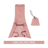 Maxbell Puppy Costume Waterproof Windproof Lightweight Dog Raincoat for Cold Weather S