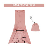 Maxbell Puppy Costume Waterproof Windproof Lightweight Dog Raincoat for Cold Weather S