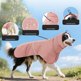 Maxbell Puppy Costume Waterproof Windproof Lightweight Dog Raincoat for Cold Weather XXXL