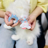 Maxbell 20Pcs Dog Booties Paw Protect Pet Socks for Travel Outdoor Medium Small Dogs Pink M