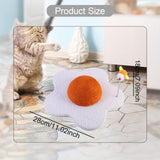 Maxbell Cat Scratcher Comfortable Scratch Resistant Anti Slip Interactive Kitten Toy 28cm
