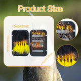Maxbell 30 Pieces Fly Fishing Flies Outdoor Tools Lightweight Accessories with Hooks