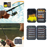 Maxbell 30 Pieces Fly Fishing Flies Outdoor Tools Lightweight Accessories with Hooks