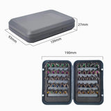 Maxbell 50Pcs Fly Fishing Flies Kit Lifelike with Fly Box Professional Fishing Lures