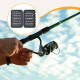 Maxbell 50Pcs Fly Fishing Flies Kit Lifelike with Fly Box Professional Fishing Lures