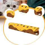 Maxbell Cat Tunnel for Indoor Cats Play for Hide Playing Self Entertainment Exercise Yellow Brown