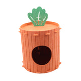 Maxbell Cat House Pet Accessory Sturdy Scratching Pad Hideaway Bed for Multiple Cats S