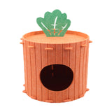 Maxbell Cat House Pet Accessory Sturdy Scratching Pad Hideaway Bed for Multiple Cats L