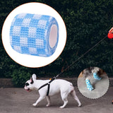 Maxbell Pet Wrap 450cm Long Bandage for Small Animal Small Medium Dogs Cats 5cm Blue