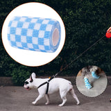 Maxbell Pet Wrap 450cm Long Bandage for Small Animal Small Medium Dogs Cats 7.5cm Blue