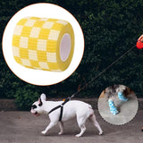 Maxbell Pet Wrap 450cm Long Bandage for Small Animal Small Medium Dogs Cats 5cm Yellow