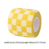 Maxbell Pet Wrap 450cm Long Bandage for Small Animal Small Medium Dogs Cats 5cm Yellow