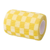 Maxbell Pet Wrap 450cm Long Bandage for Small Animal Small Medium Dogs Cats 7.5cm Yellow