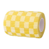 Maxbell Pet Wrap 450cm Long Bandage for Small Animal Small Medium Dogs Cats 7.5cm Yellow