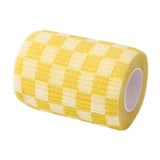 Maxbell Pet Wrap 450cm Long Bandage for Small Animal Small Medium Dogs Cats 7.5cm Yellow