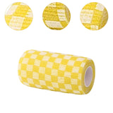 Maxbell Pet Wrap 450cm Long Bandage for Small Animal Small Medium Dogs Cats 10cm Yellow