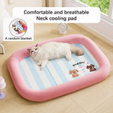 Maxbell Dog Cooling Mat Nest Multifunction Summer Cushion for Small Dogs Travel Home M