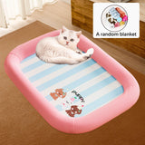 Maxbell Dog Cooling Mat Nest Multifunction Summer Cushion for Small Dogs Travel Home XL