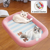 Maxbell Dog Cooling Mat Nest Multifunction Summer Cushion for Small Dogs Travel Home XL