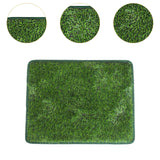 Maxbell Fake Grass Pee for Dog Bedpan Artificial Grass Rug for Patio Bathroom Kitten 40cmx60cm
